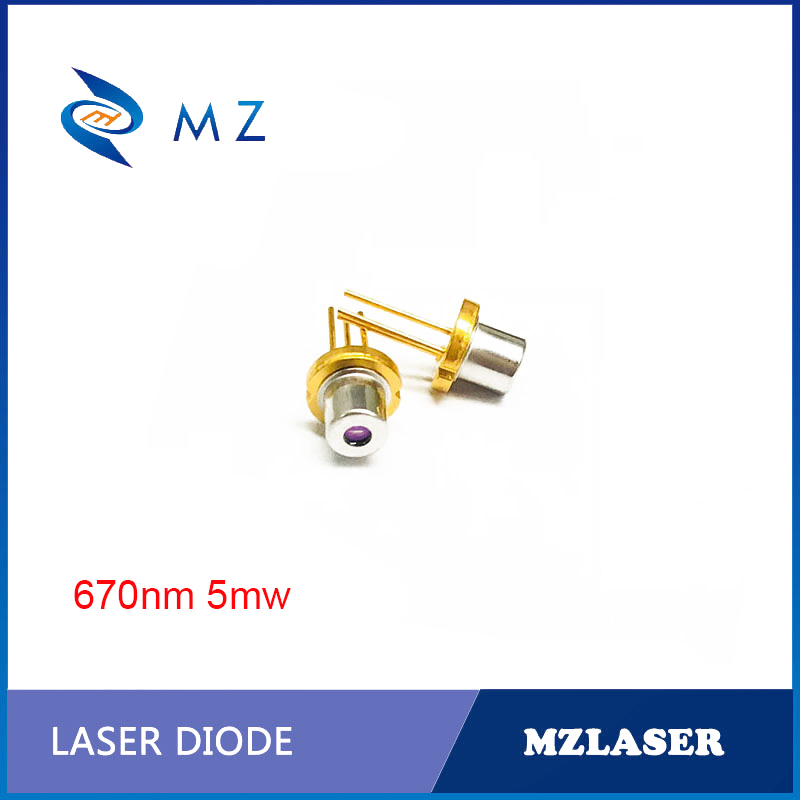 Industrial Laser Packaging - Red 670nm 5mw Laser Diode TO5.6