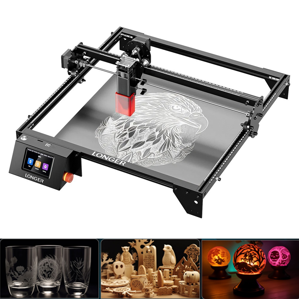 Industrial Laser Engraver For Metal - LONGER 20W Laser Engraver & Cutter