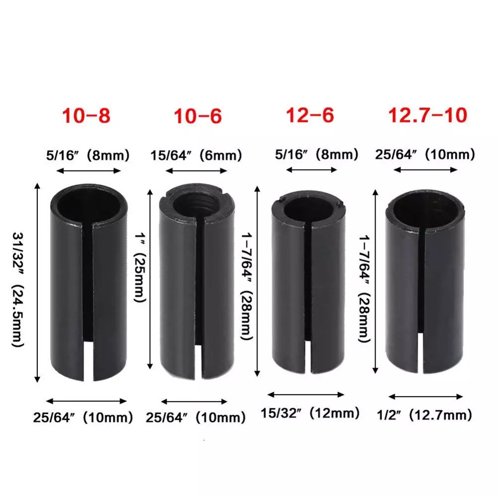 Router Bit Adapter Collet 6 6. - Cnc Router Bit 评论和价格