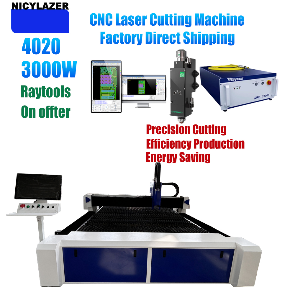 NICYLAZER CNC 3000W 4020 Fiber - Industrial Laser For Sale 评论和价格