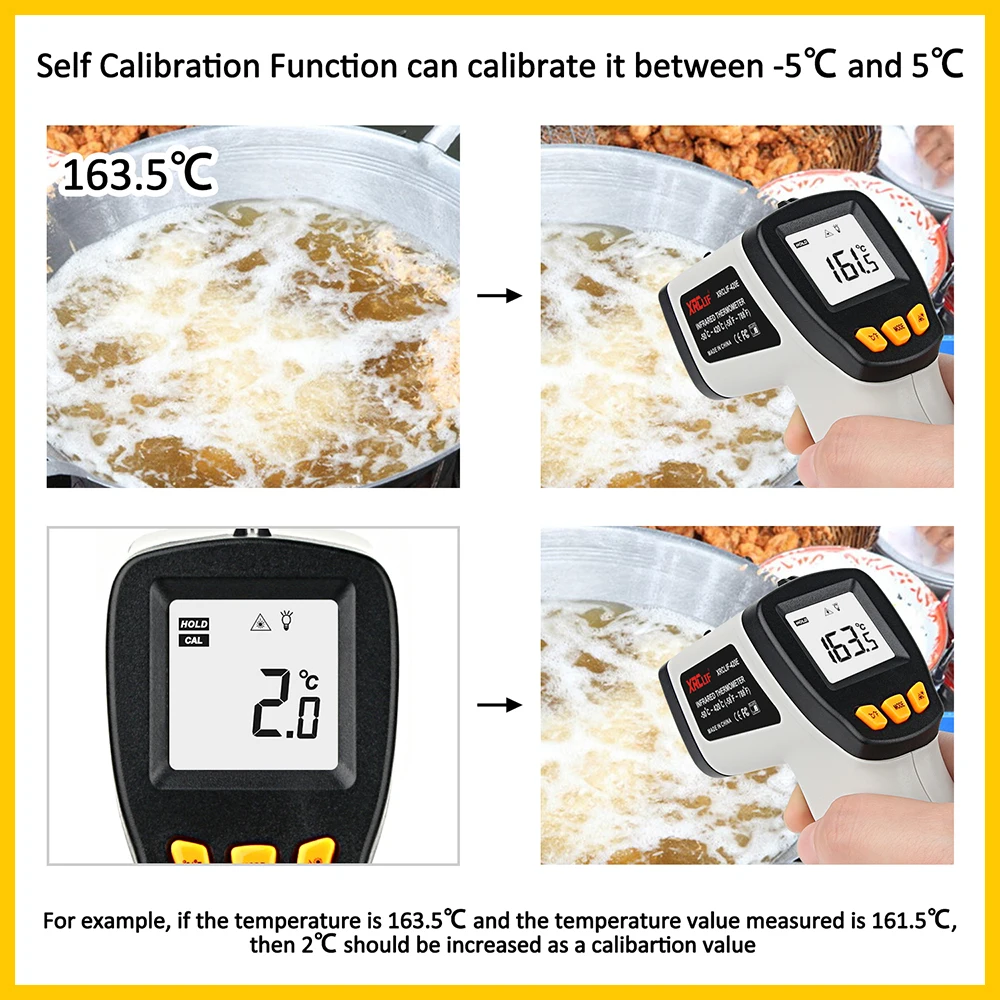 XRCLIF Infrared Thermometer No - Industrial Infrared Laser 评论和价格