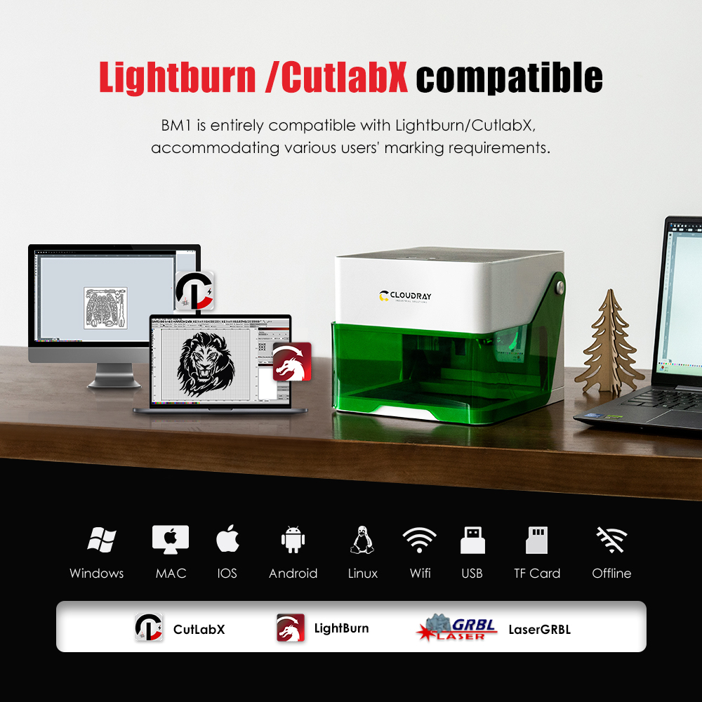 Cloudray 5000mw CNC Mini Laser - Industrial Laser Machines 评论和价格