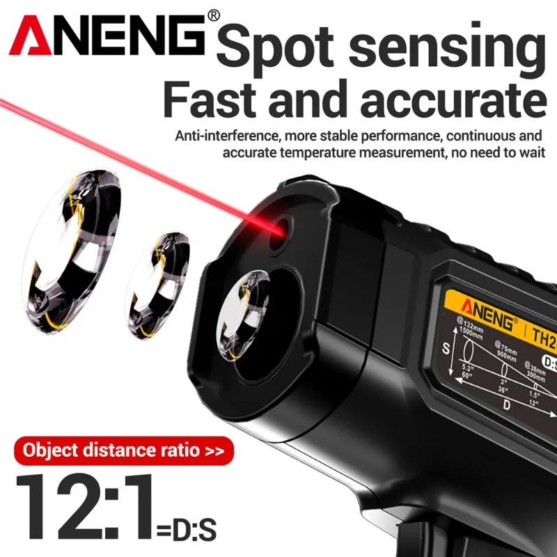 ANENG TH202 Industrial Handhel - Industrial Infrared Laser 评论和价格