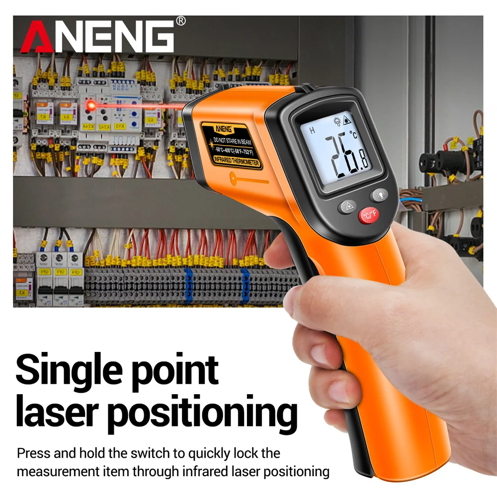 ANENG TH201 Infrared Thermomet - Industrial Infrared Laser 评论和价格