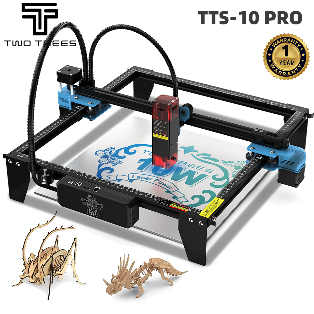 TWOTREES TTS-10 Pro Laser Engr - Industrial Laser Engraver For Metal 评论和价格