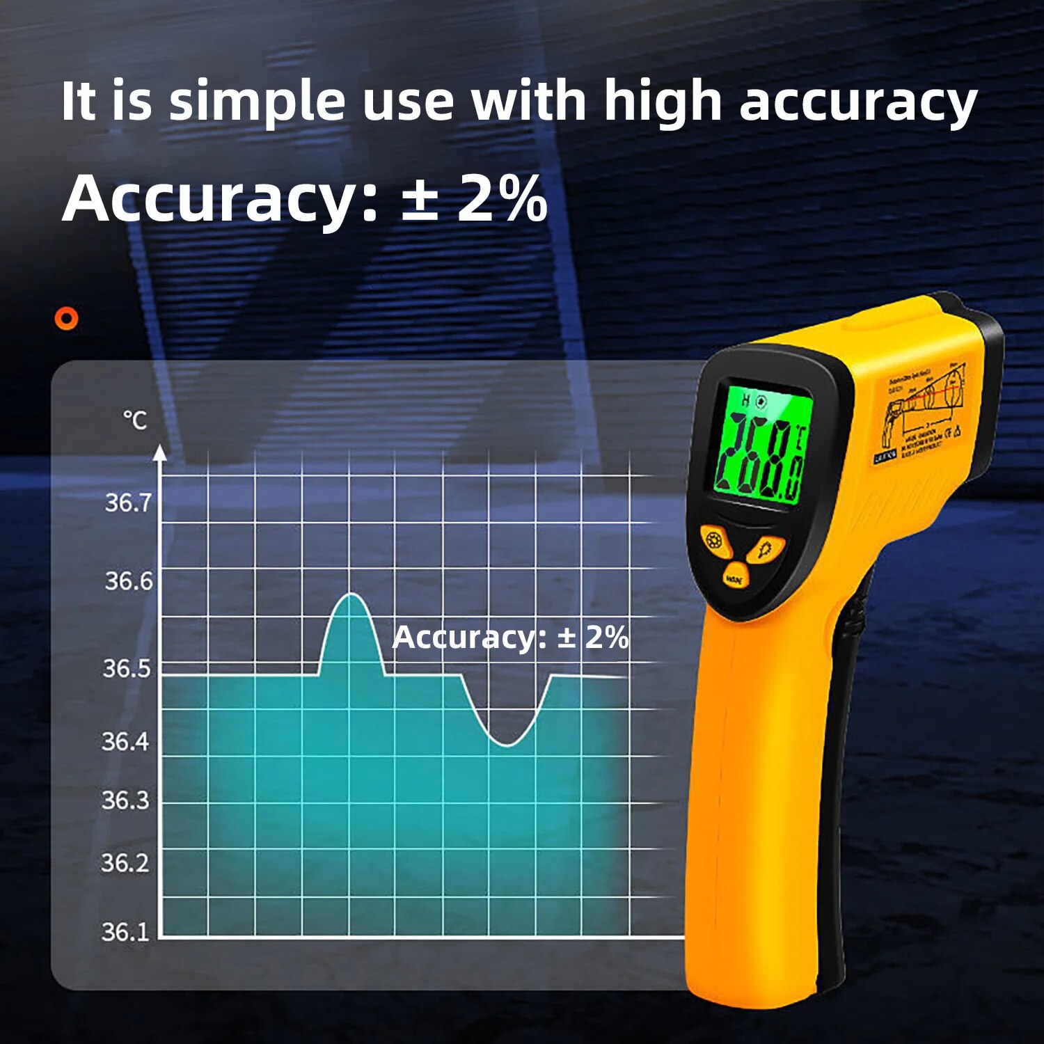 Digital Infrared Thermometer - - Industrial Infrared Laser 评论和价格
