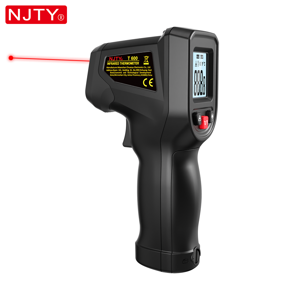 NJTY T600 Infrared Thermometer - Industrial Infrared Laser 评论和价格