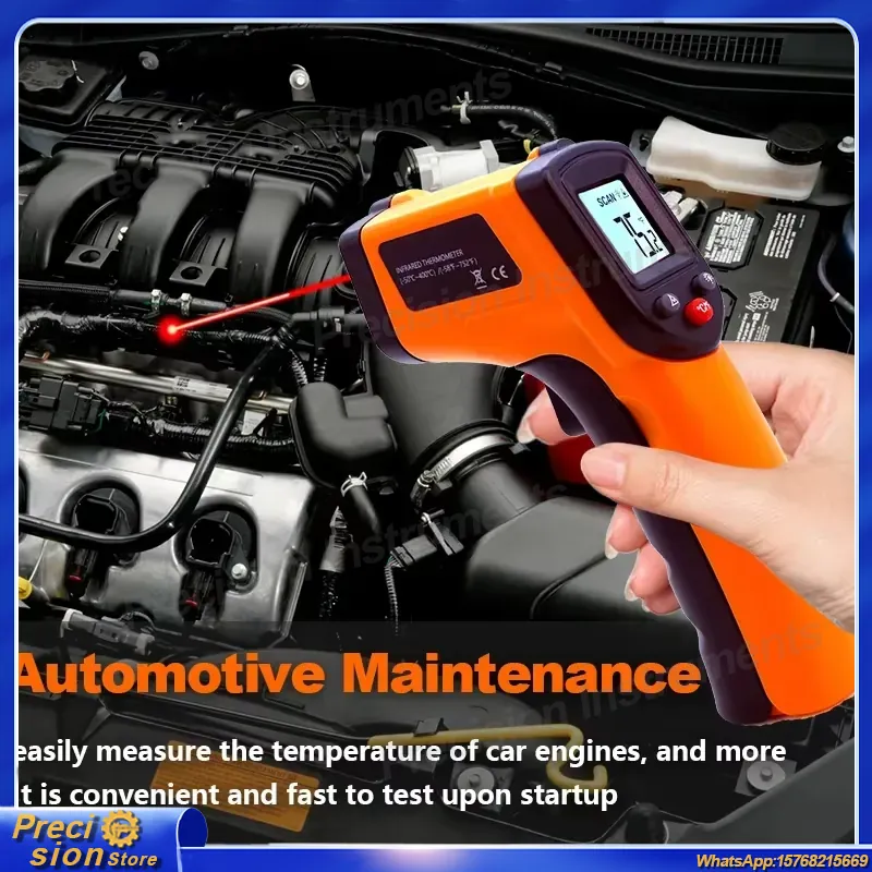 Infrared Thermometer Gun Non C - Industrial Infrared Laser 评论和价格